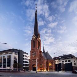 Olomouc - CHRÁM DECHU - Červený kostel Olomouc - CHRÁM DECHU - Červený kostel