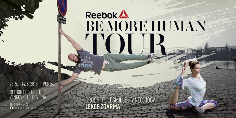 Reebok Be More Human Tour (8. a 10. 6. mé lekce)