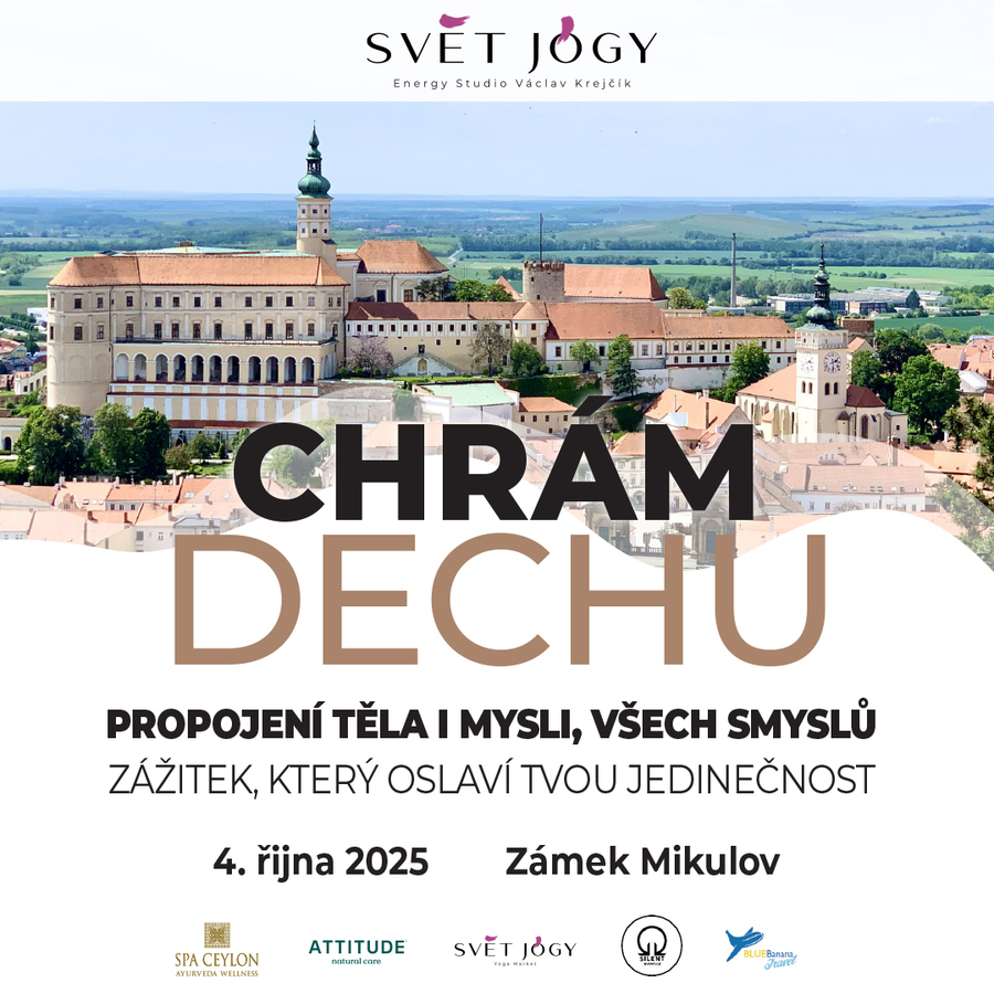 Chrám dechu – jedinečný zážitek míří z Prahy na Zámek Mikulov