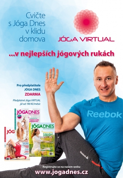 Jóga VIRTUAL pro vaše pohodlné cvičení doma!