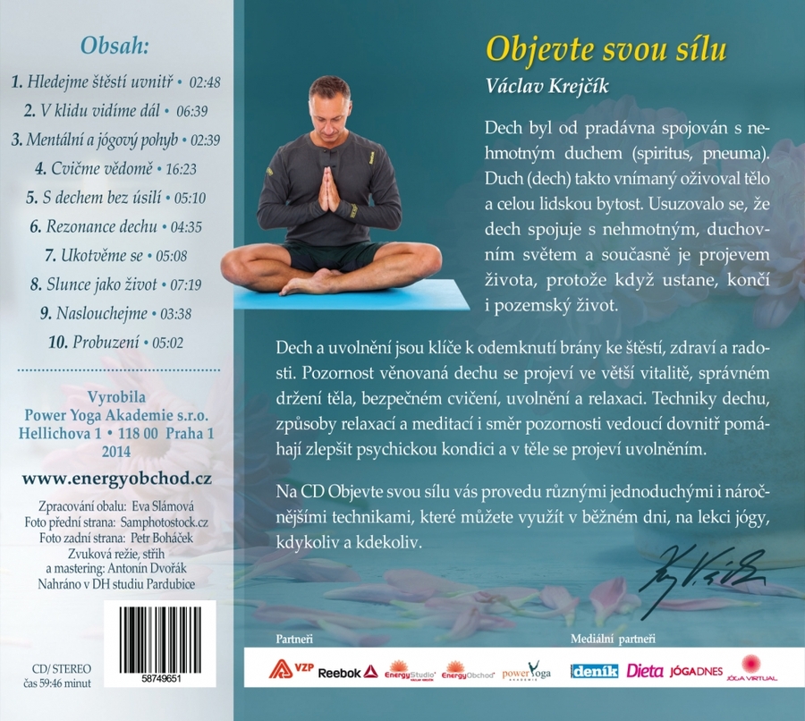 Nové CD Objevte svou sílu vychází 15.9.